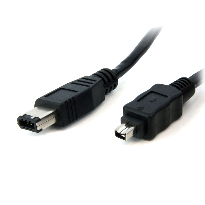 StarTech 139446MM1 1 ft IEEE-1394 FireWire Cable 4-6 M/M
